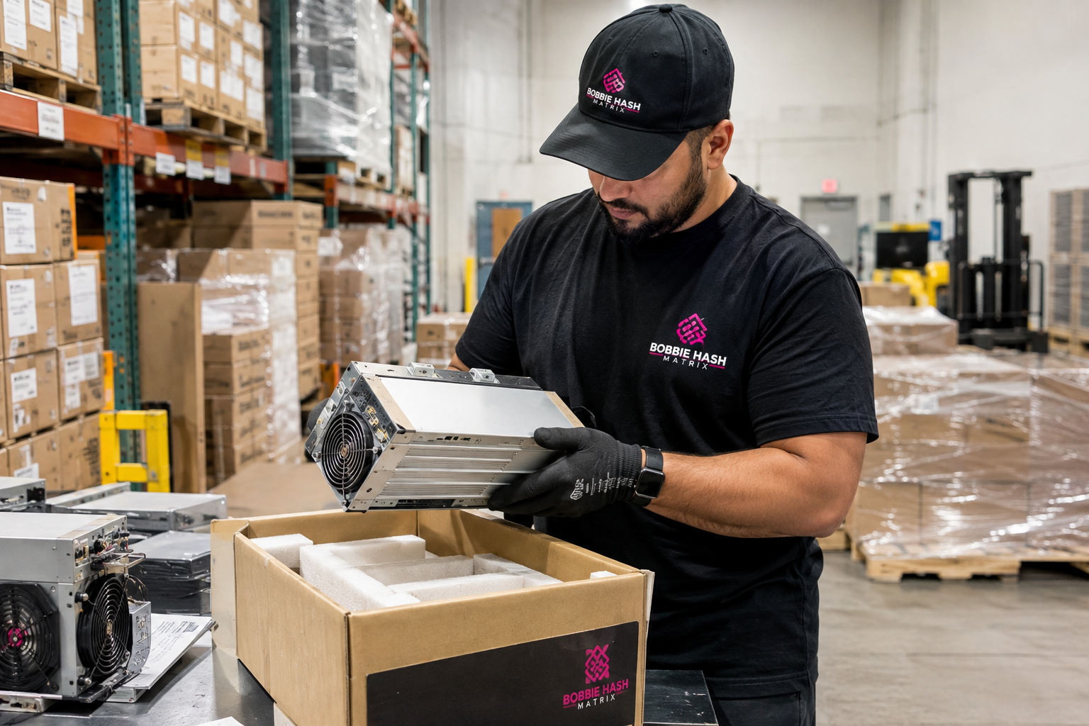 Bobbie Hash Matrix warehouse in Portland, Oregon
