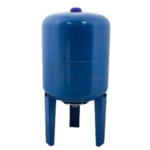 150L Vertical Potable Water Expansion Tank: Blue, Multi-Mount Option for Hydro Mining and Industrial Applications