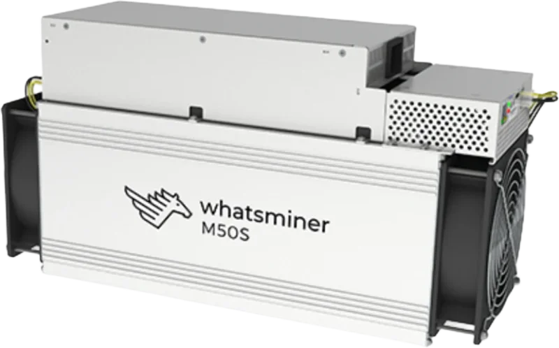 MicroBT Whatsminer M50S with 126 TH/s Hash Rate MicroBT Whatsminer M50S with 126 TH/s Hash Rate