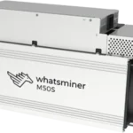 MicroBT Whatsminer M50S+ with 144 TH/s Hash Rate