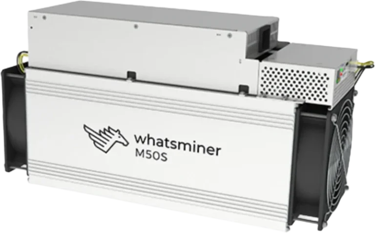 MicroBT Whatsminer M50S+ with 144 TH/s Hash Rate