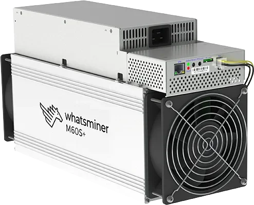 MicroBT Whatsminer M60S++ with 224 TH/s Hash Rate